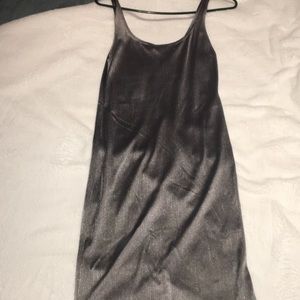 Zara Silver Midi Dress